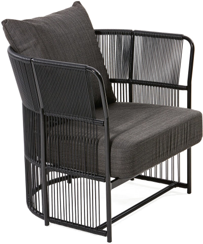 Varaschin Tibidabo Lounge Armchair - CUSHIONS INCLUDED: 60x60 1 pz
