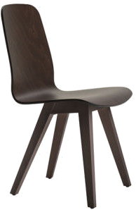 Varaschin Senia Chair - Curved Wood both sides