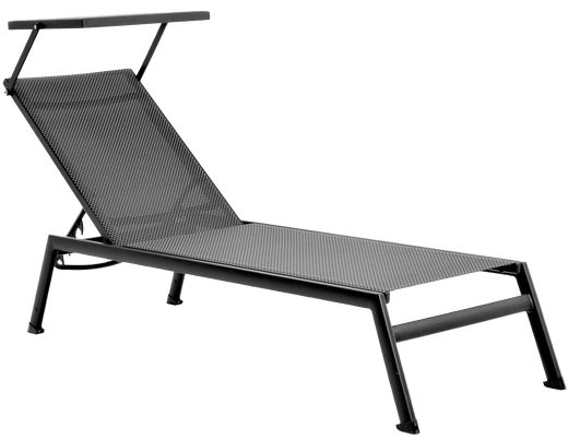 Varaschin Victor Sunlounger with sunscreen