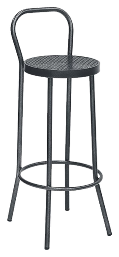 Backrest stool 78