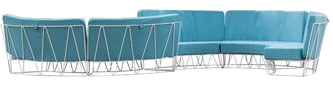 iSiMAR Curved Modular sofa