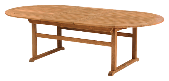 100" Oval Extension Table