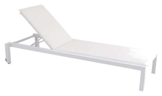 CALMA Una stackable lounger upholstered seat