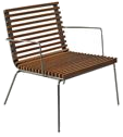 CALMA Trama stackable easy armchair