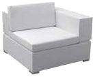 CALMA Cubic sling arms module with cushions QDF
