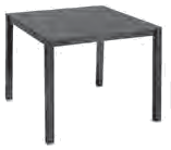 CALMA Una square dining table