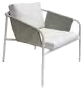 CALMA Nua lounge armchair