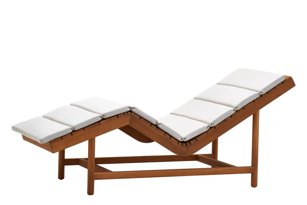 Varaschin Barcode Sunlounger (Lettino Relax, Teak) (178 70 76 194 69 3)