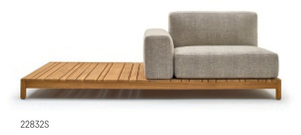 Barcode modular sofa composition with deck (110 220 20 90 52 67 110 20 90)