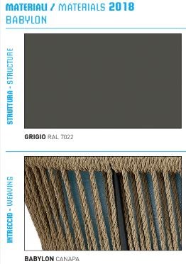 MATERIALI / MATERIALS 2018 — BABYLON