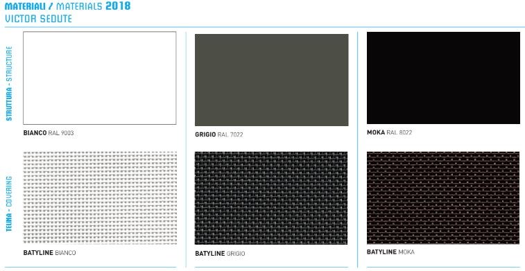 MATERIALI / MATERIALS 2018 — VICTOR SEDUTE