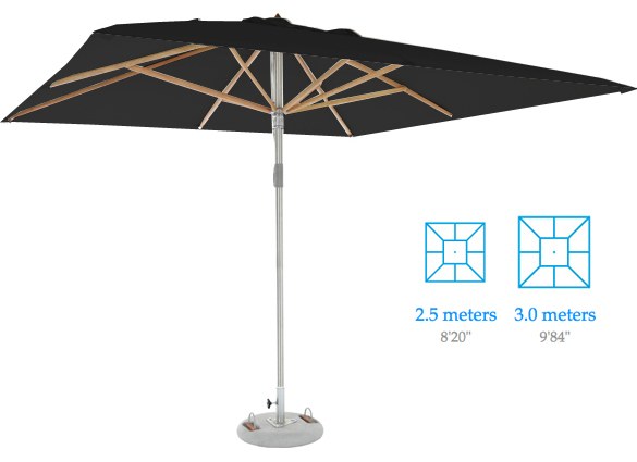 Silverline Da Vinci 3m Square — CAPE